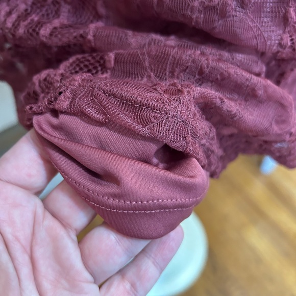 Style & Co ⚜️ Raspberry Hue Lace Dress - Picture 6 of 8
